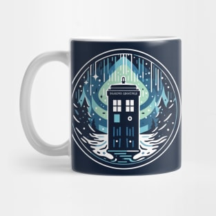 Tardis Greetings Mug